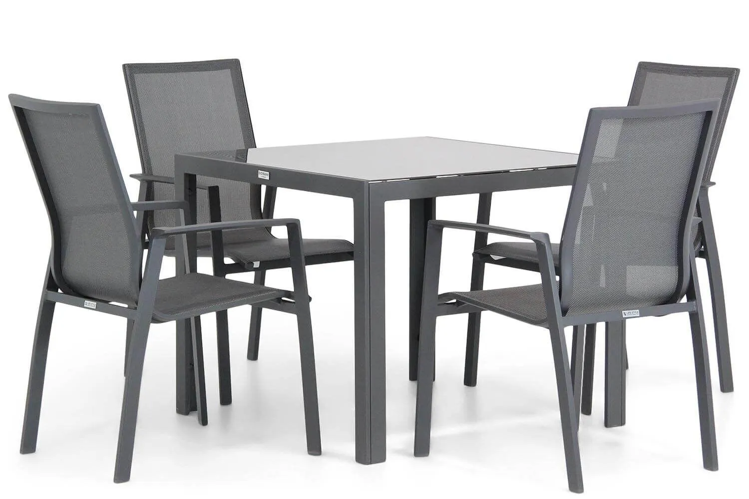 Lifestyle Ultimate/Mondello 90 cm dining tuinset 5-delig