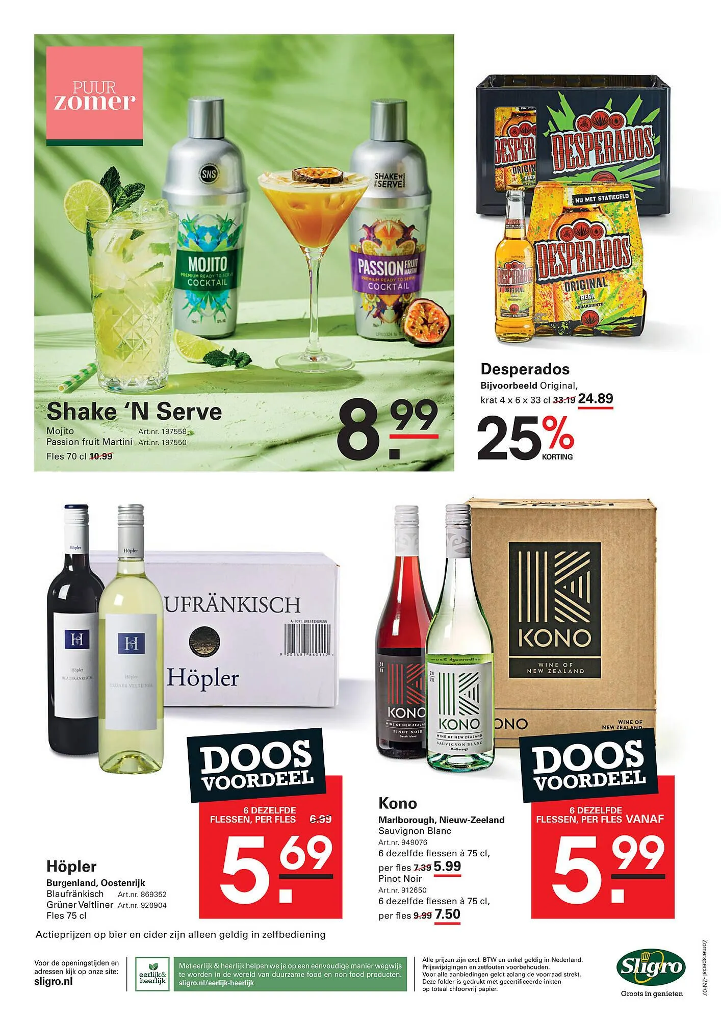 Sligro folder van 15 mei tot 2 juni 2025 - Folder pagina 54