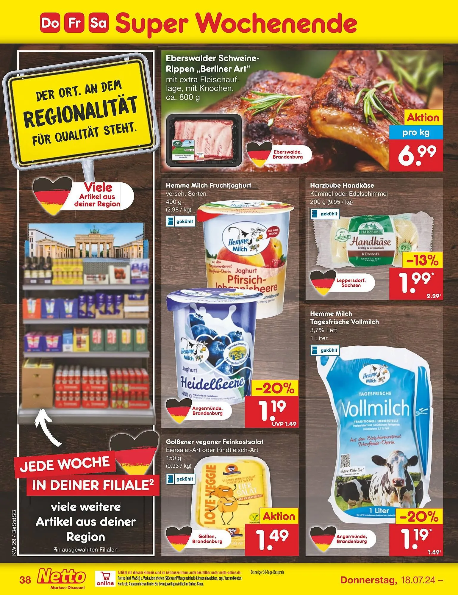 Netto Marken-Discount DE folder van 15 juli tot 20 juli 2024 - Folder pagina 44