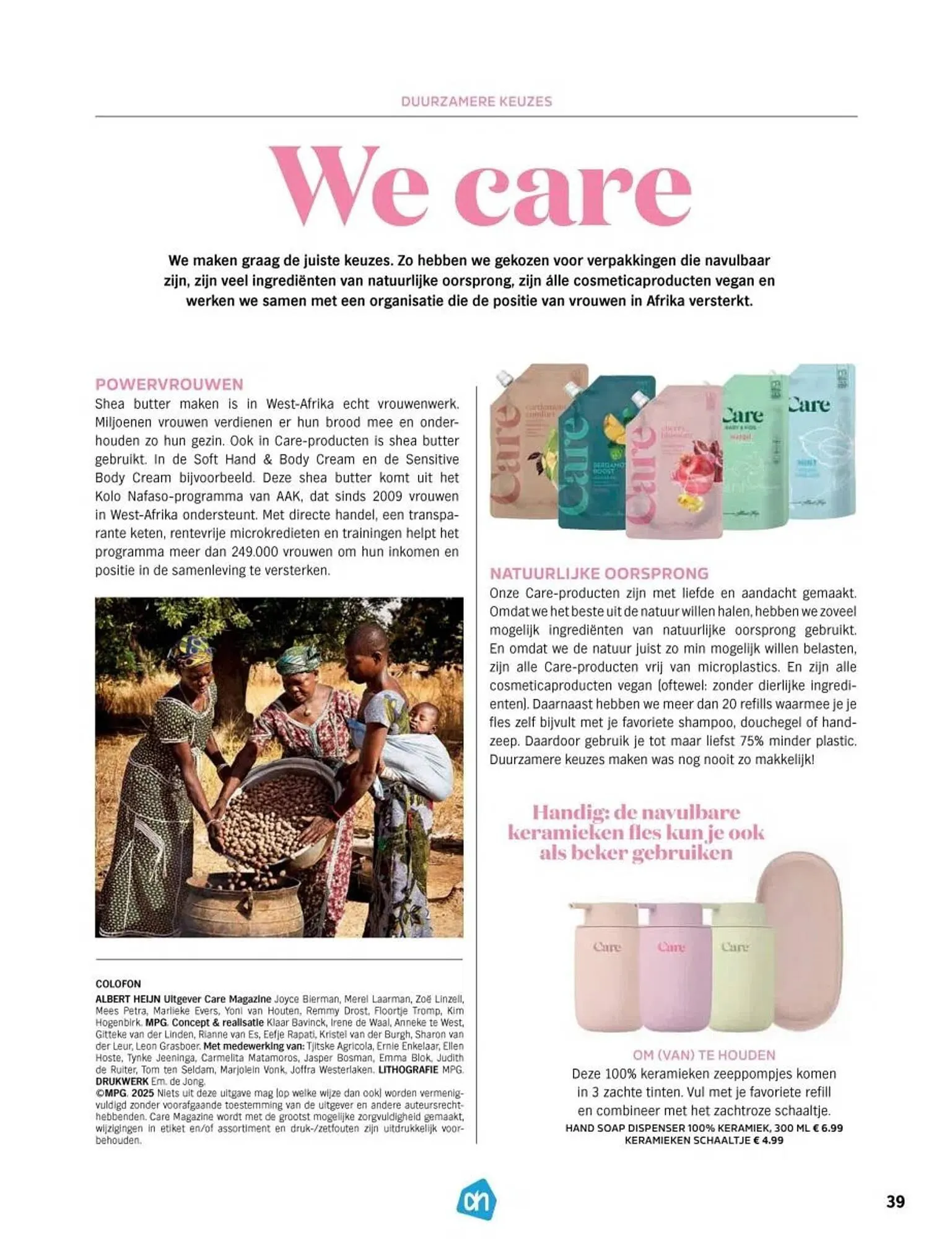 Albert Heijn magazine van 4 november tot 28 december 2025 - Folder pagina 39