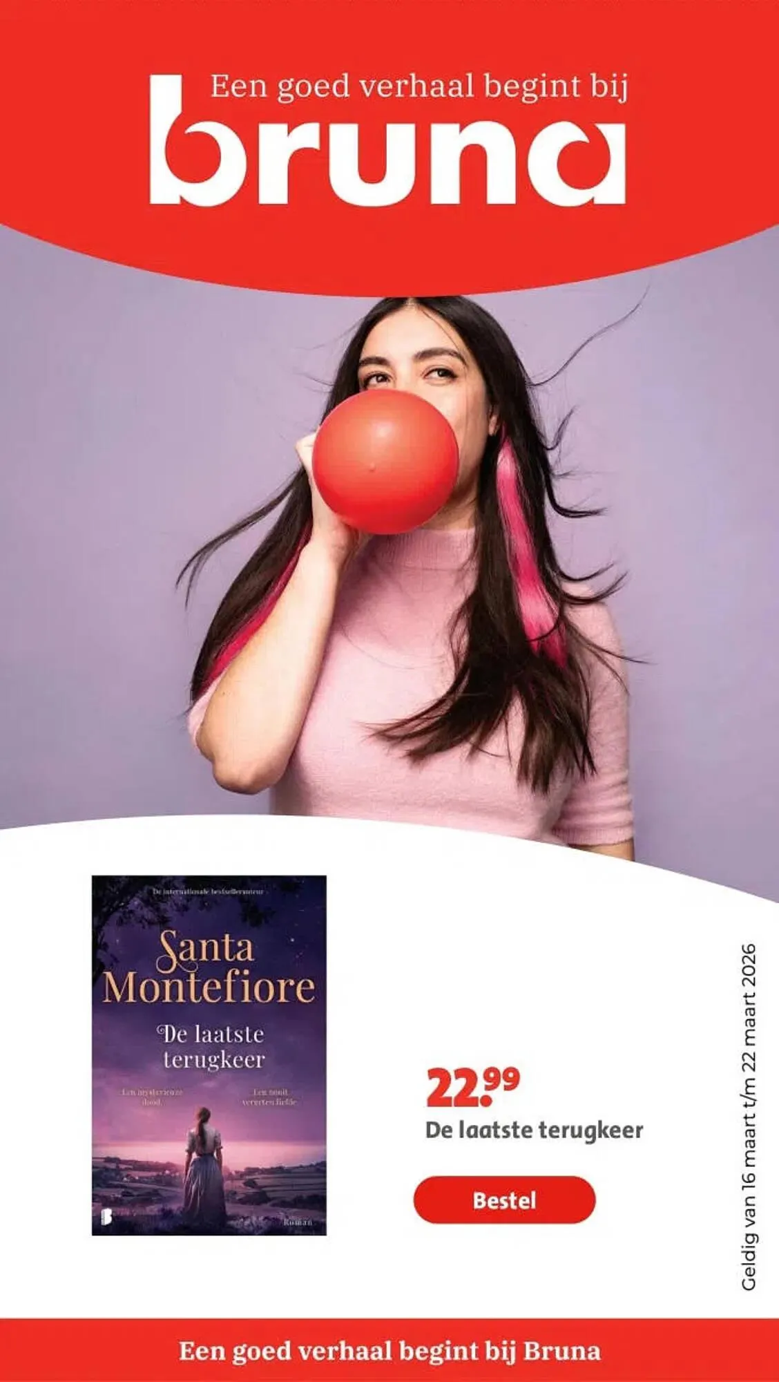 Bruna folder van 16 maart tot 22 maart 2026 - Folder pagina 1