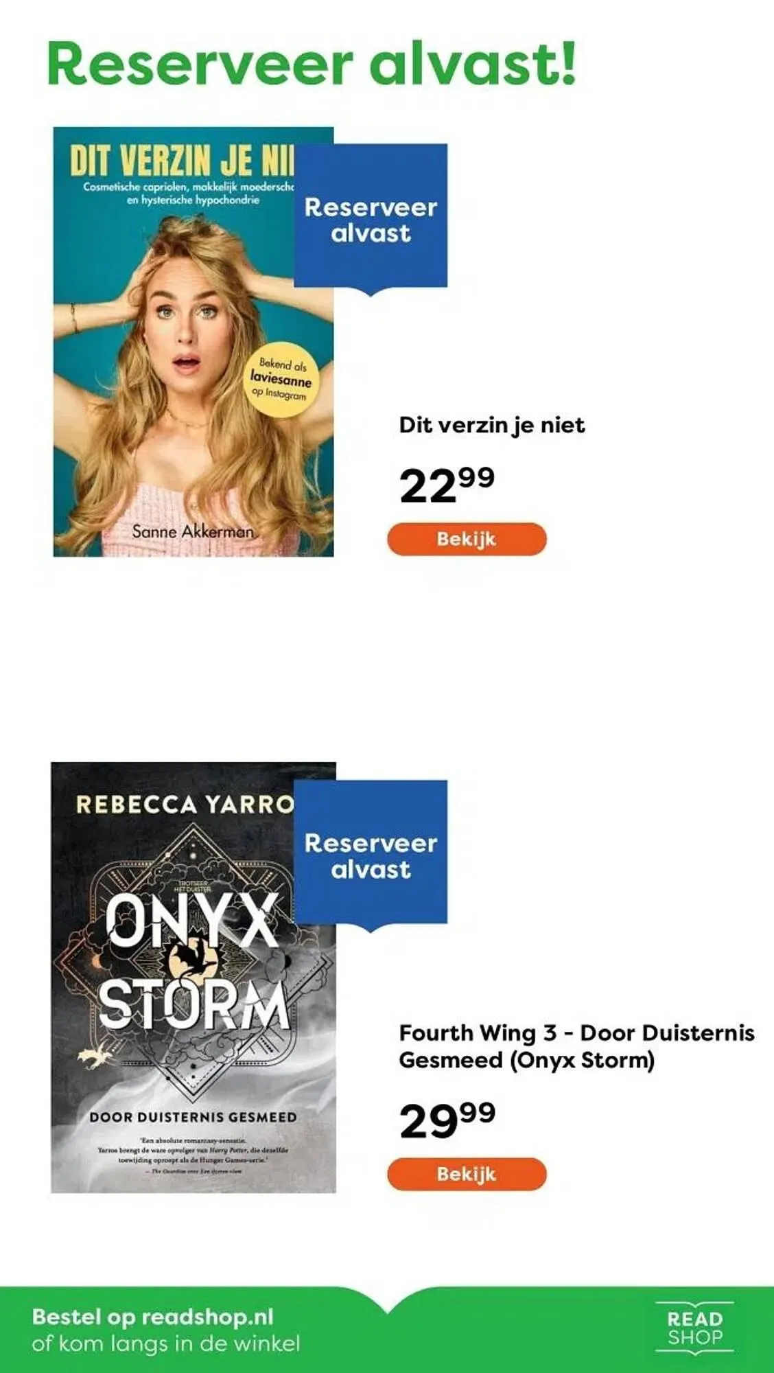 The Read Shop folder van 6 januari tot 12 januari 2025 - Folder pagina 8