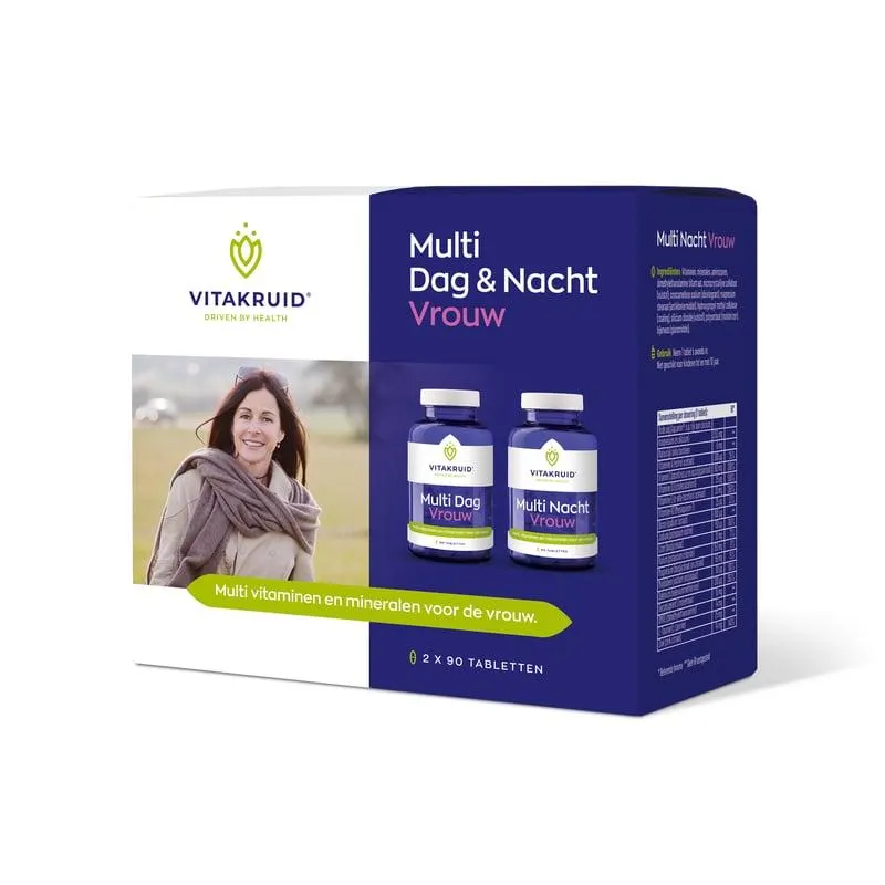 Multi dag & nacht vrouw 2 x 90 tabletten
