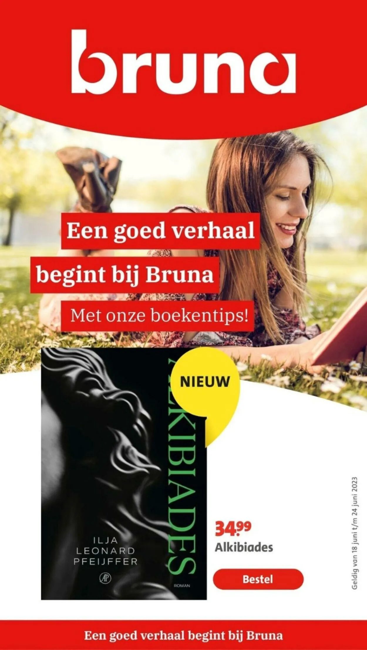 Bruna Actuele folder van 19 juni tot 21 mei 2024 - Folder pagina 1