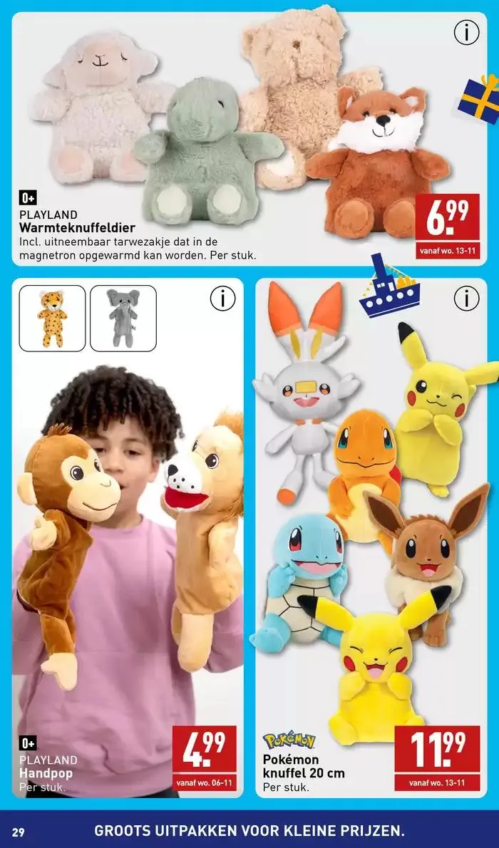 Topdeals en kortingen van 28 oktober tot 11 november 2024 - Folder pagina 29