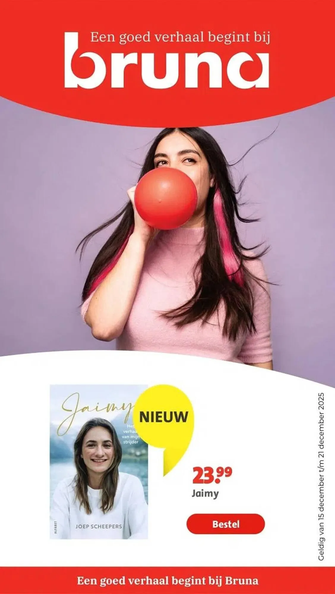 Bruna folder van 15 december tot 21 december 2025 - Folder pagina 1