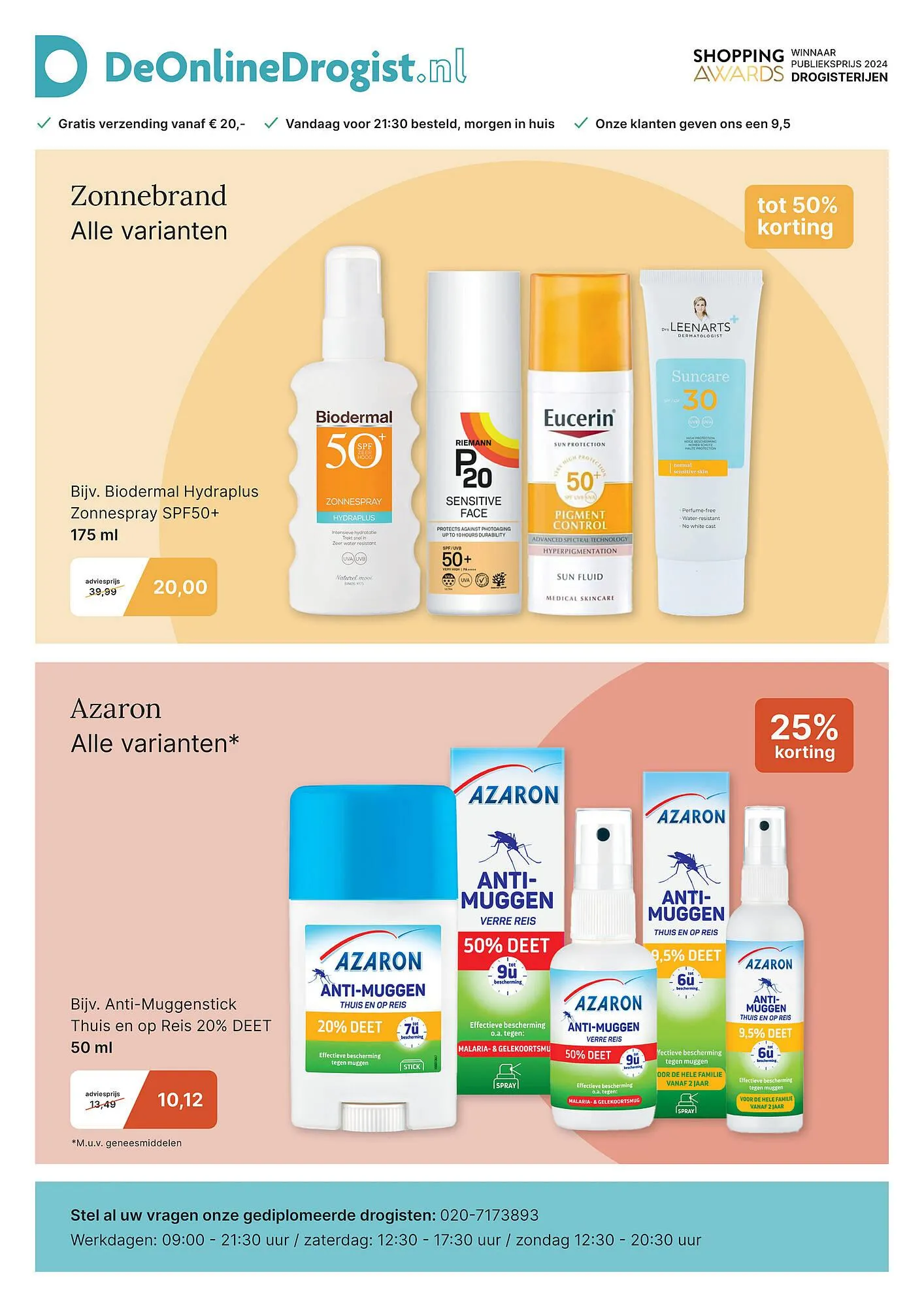 De Online Drogist folder - 1