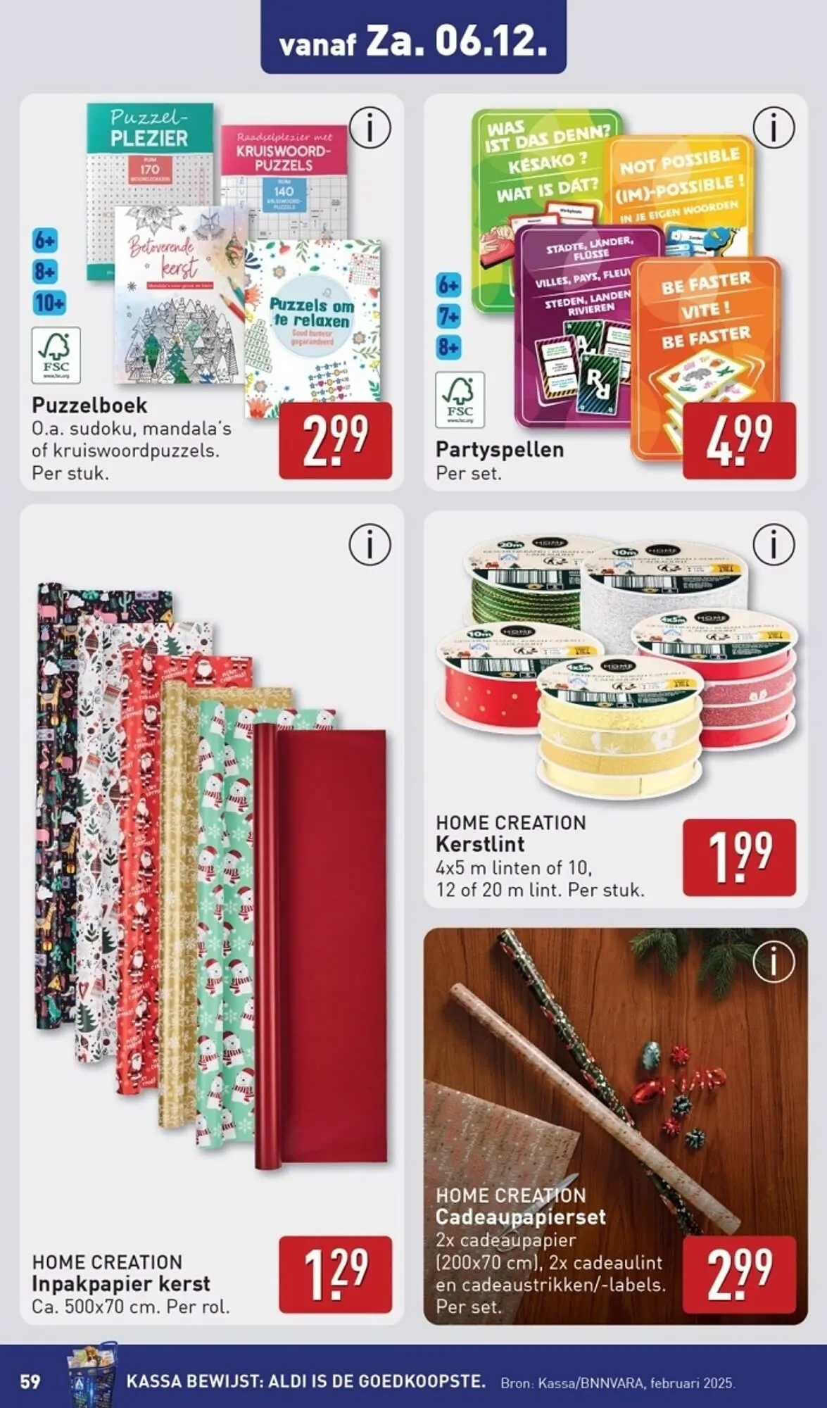 ALDI folder van 1 december tot 7 december 2025 - Folder pagina 59