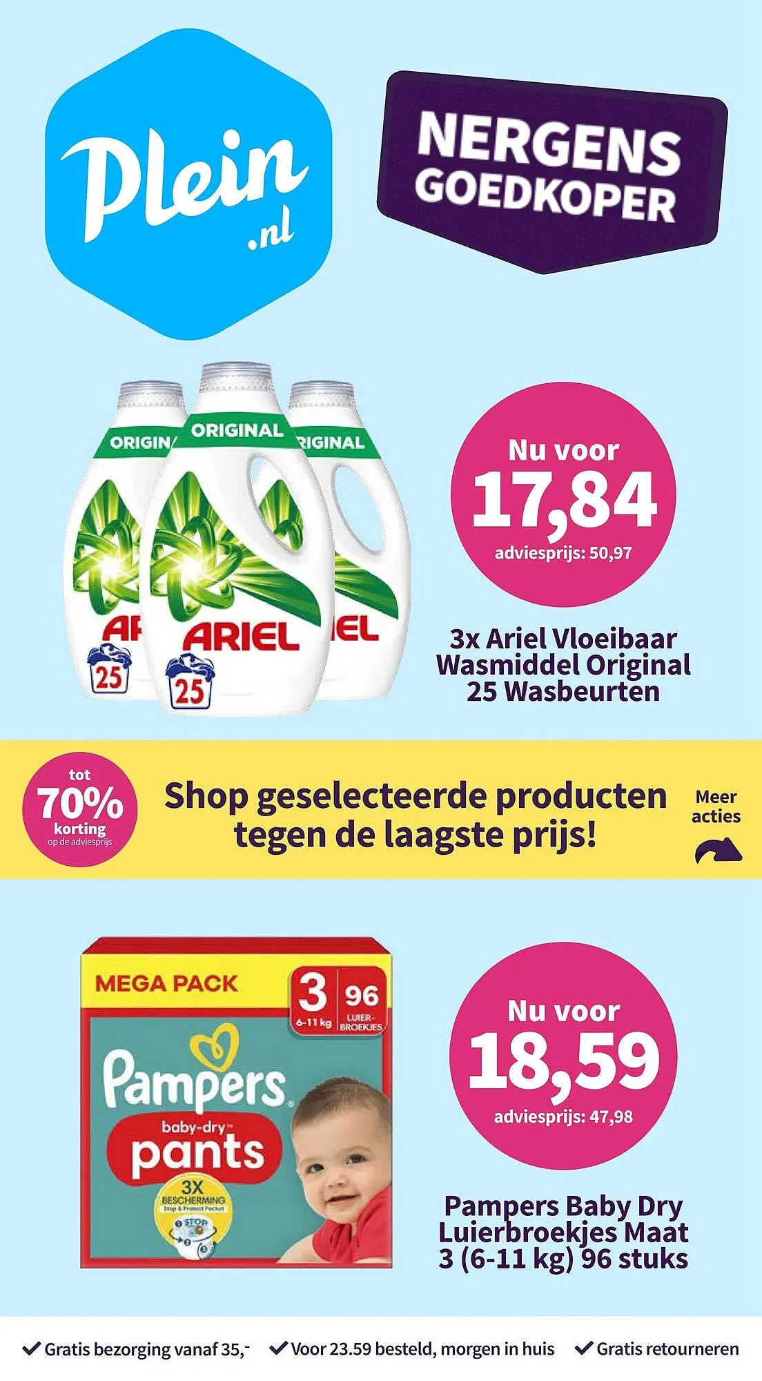Plein.nl folder van 14 september tot 18 september 2025 - Folder pagina 1