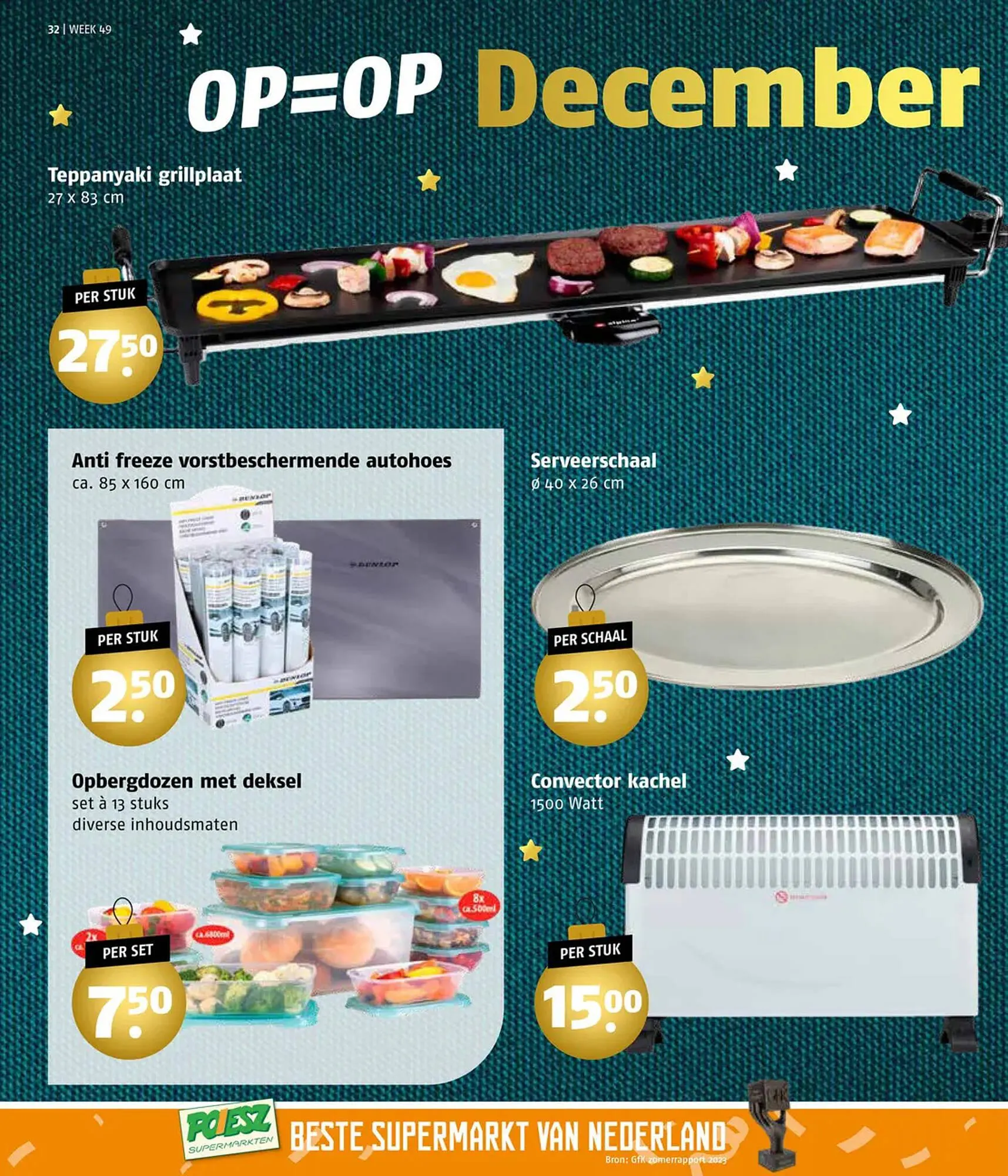 Poiesz folder van 4 december tot 10 december 2023 - Folder pagina 32