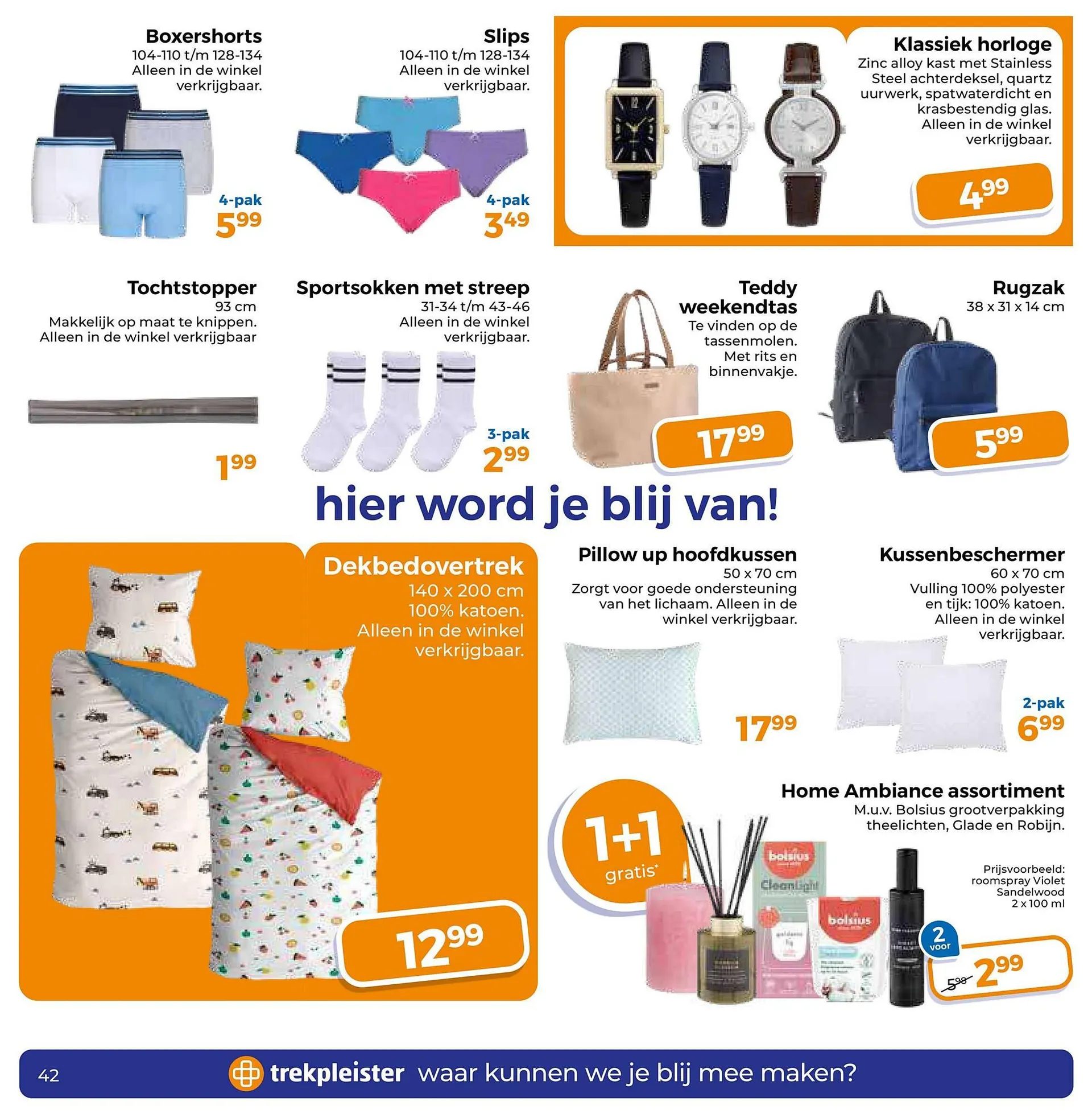 Trekpleister folder van 4 maart tot 16 maart 2025 - Folder pagina 42