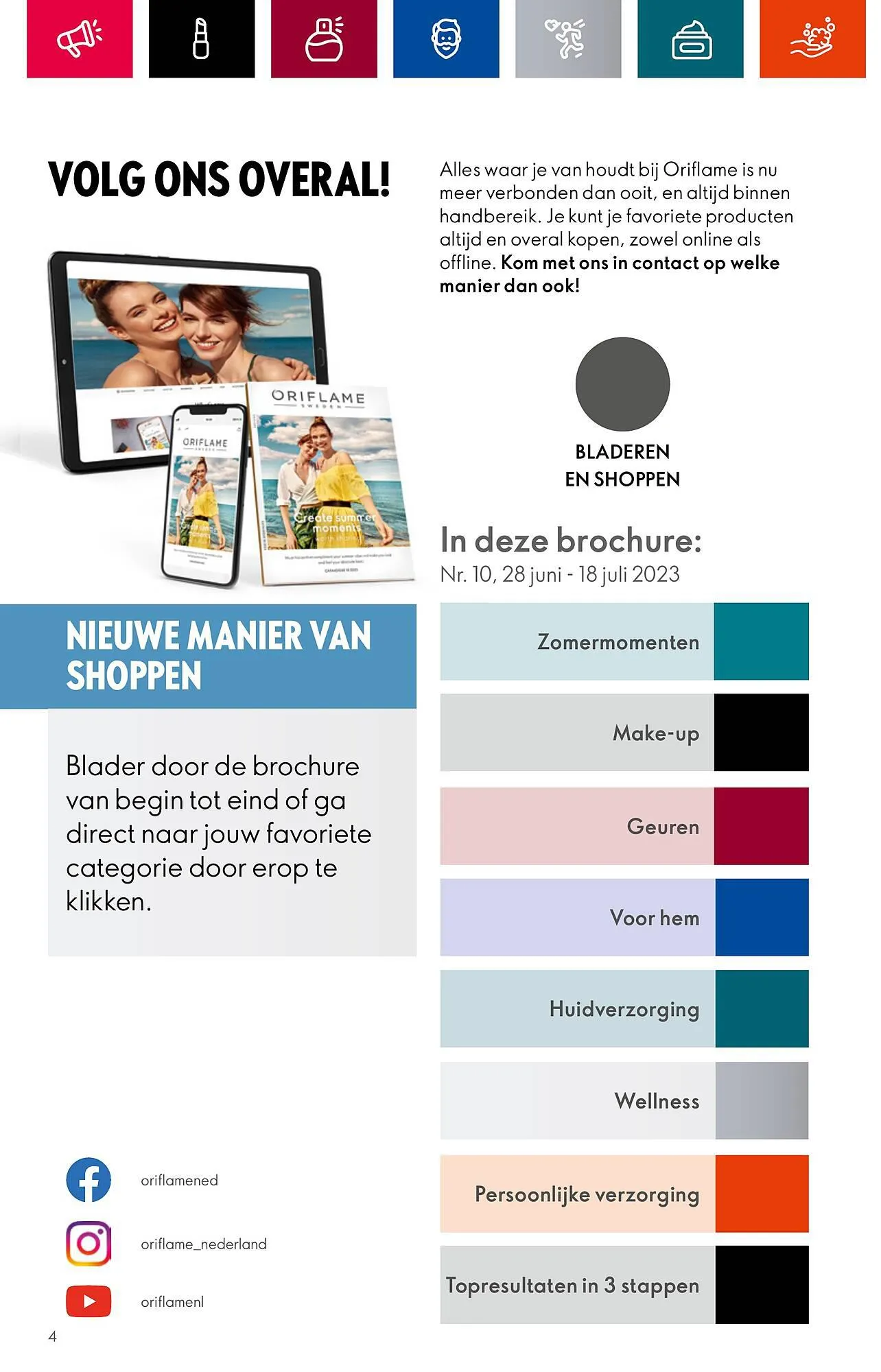 Oriflame folder van 28 juni tot 18 juli 2023 - Folder pagina 4
