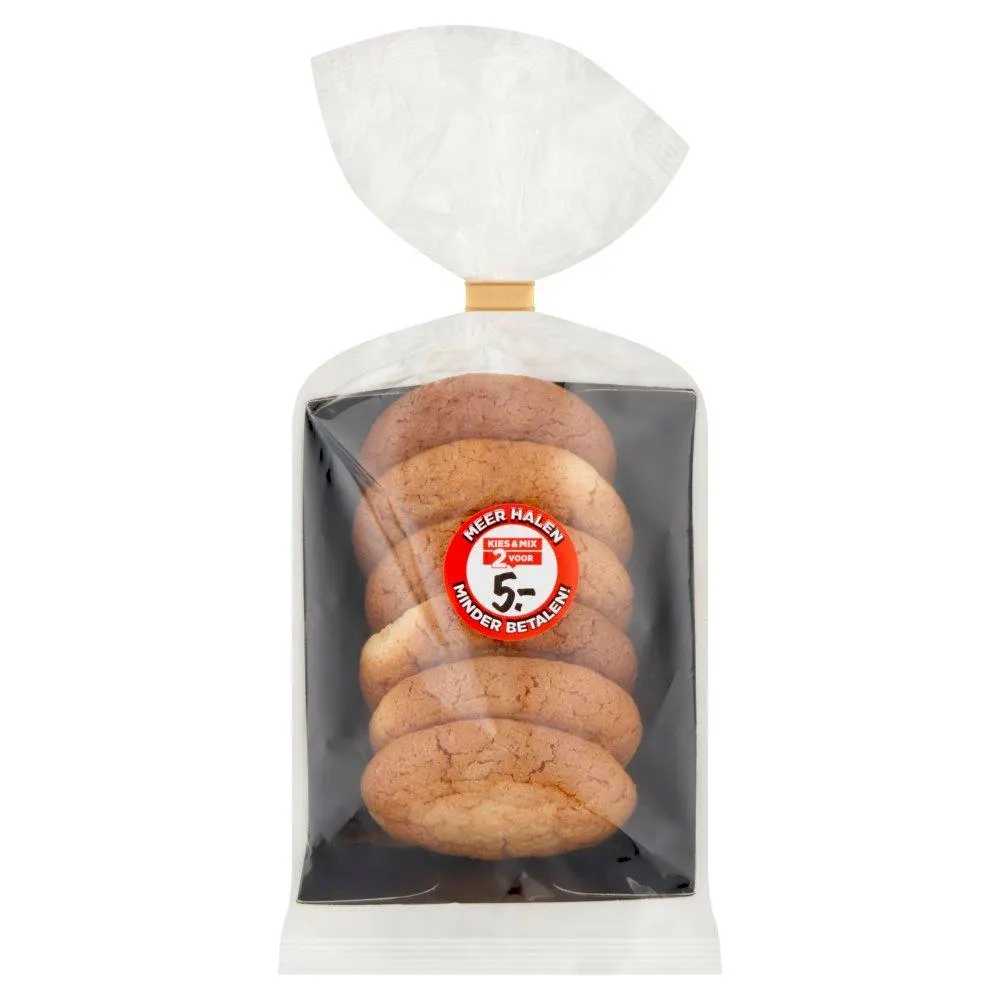 Vomar Grote Bitterkoeken 6 Stuks
