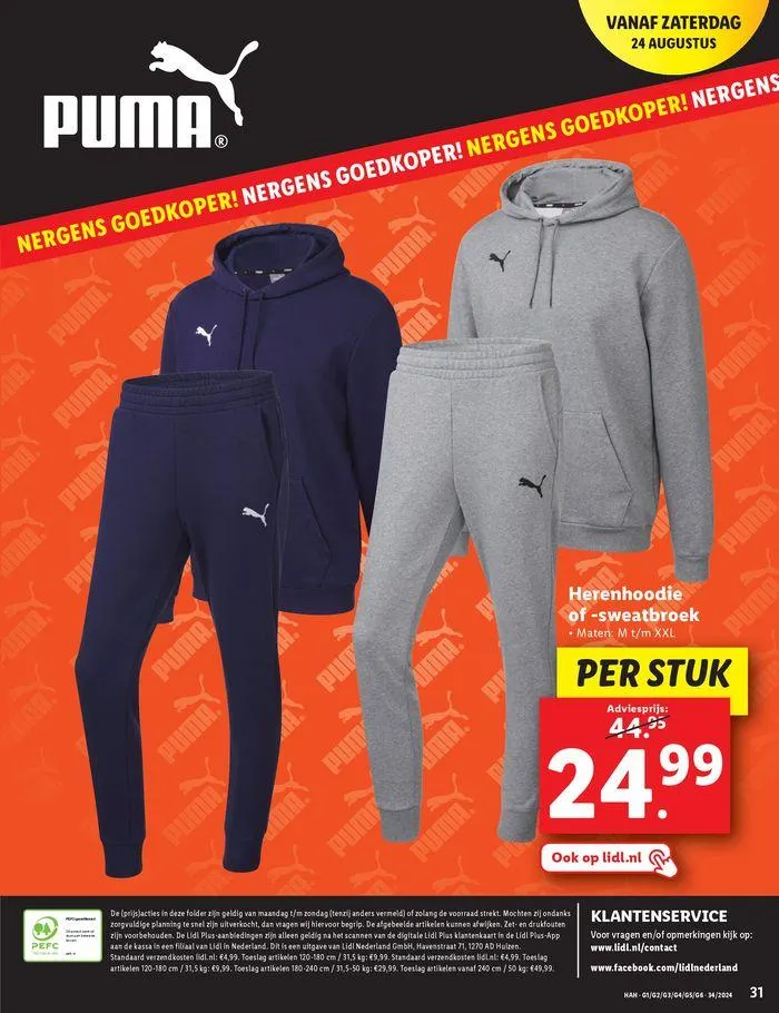 Actuele deals en aanbiedingen van 15 augustus tot 28 augustus 2024 - Folder pagina 35