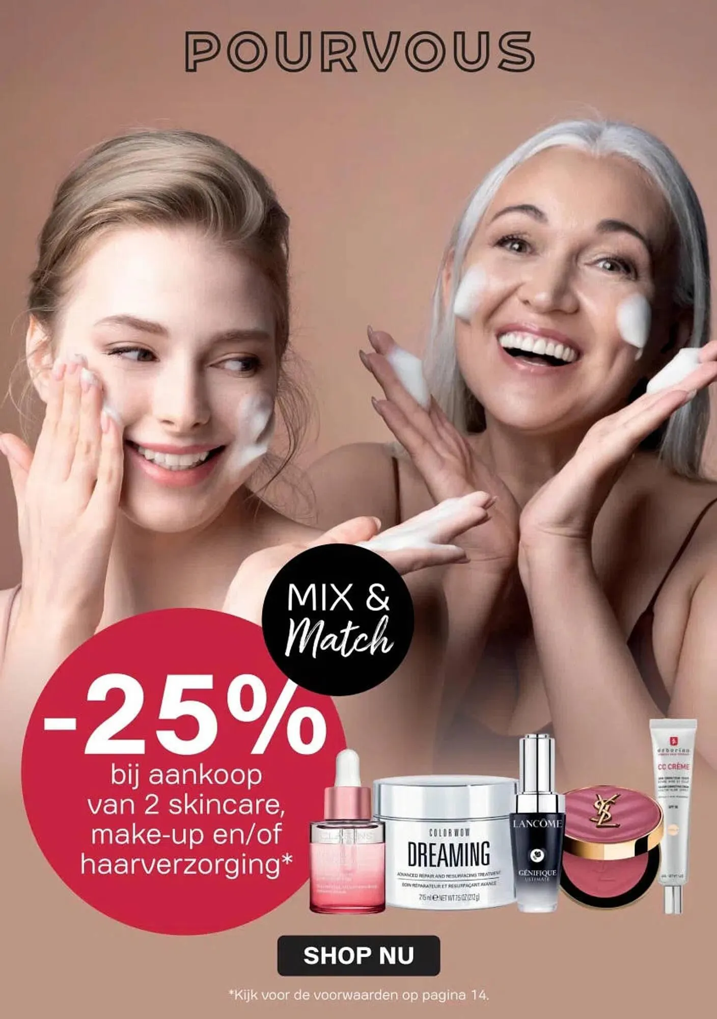 Pour Vous folder van 13 april tot 26 april 2026 - Folder pagina 1