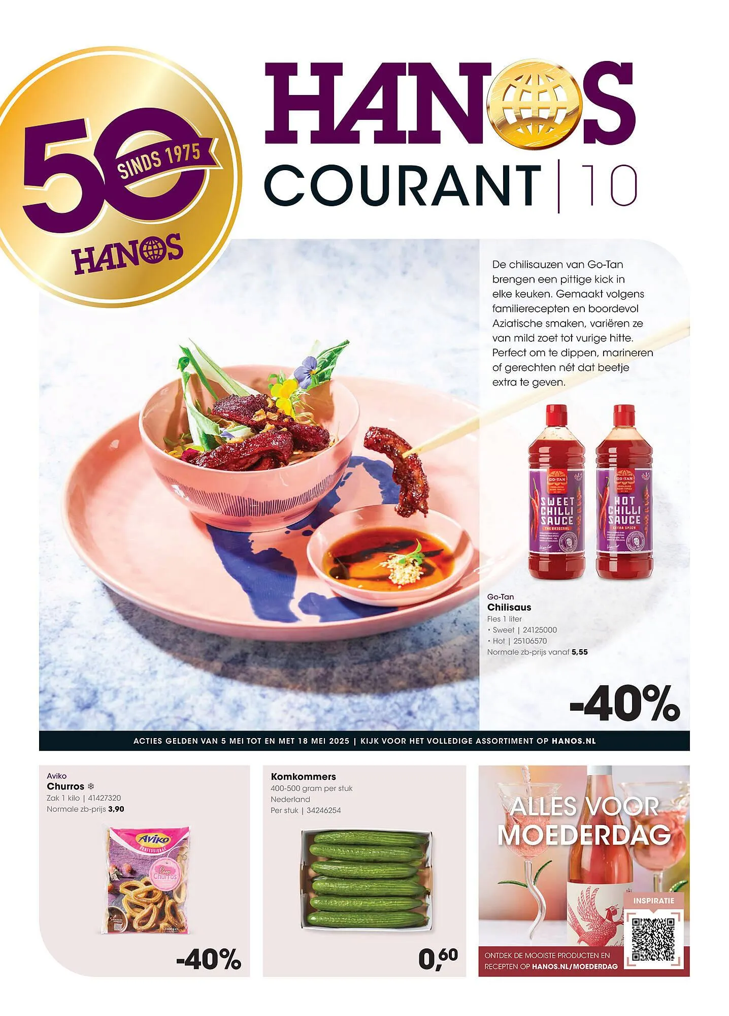 HANOS folder van 5 mei tot 18 mei 2025 - Folder pagina 1