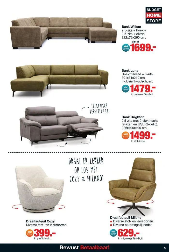 Budget Home Store folder van 20 augustus tot 3 september 2024 - Folder pagina 5