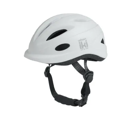 Kinderhelm Urban Iki Shinju White