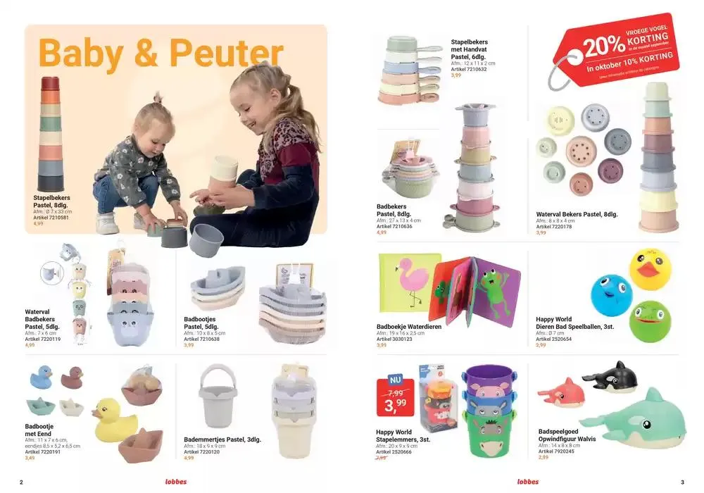 Heel september 20% Vroege Vogelkorting van 10 september tot 31 december 2024 - Folder pagina 3