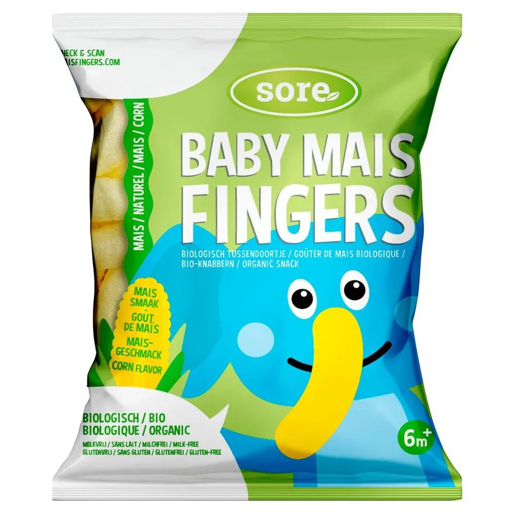 Sore maisfingers naturel bio