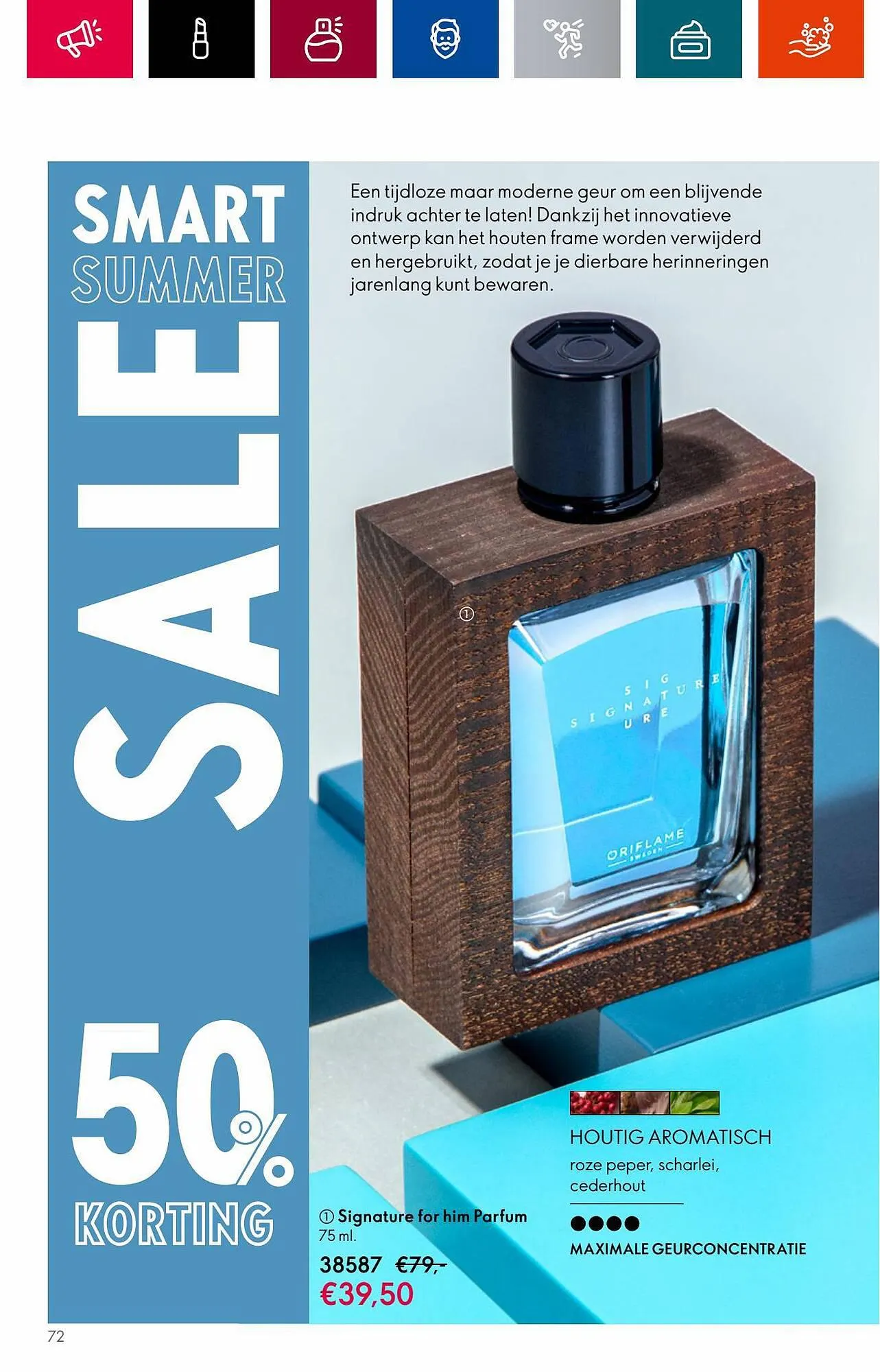 Oriflame folder van 18 juli tot 1 augustus 2023 - Folder pagina 72