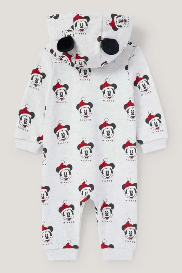 Mickey Mouse - babyjumpsuit voor kerst