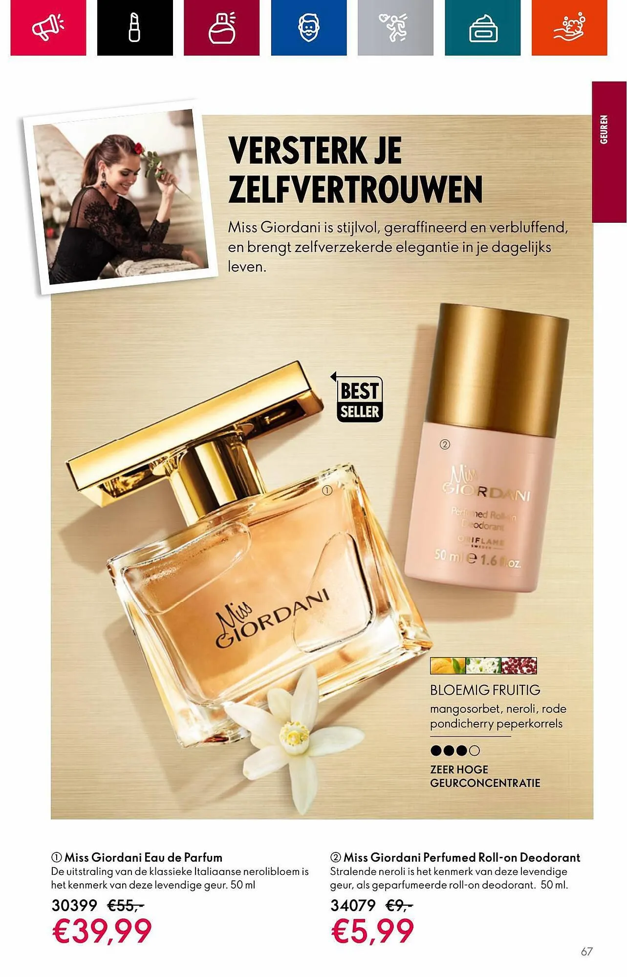 Oriflame folder van 18 juli tot 1 augustus 2023 - Folder pagina 67