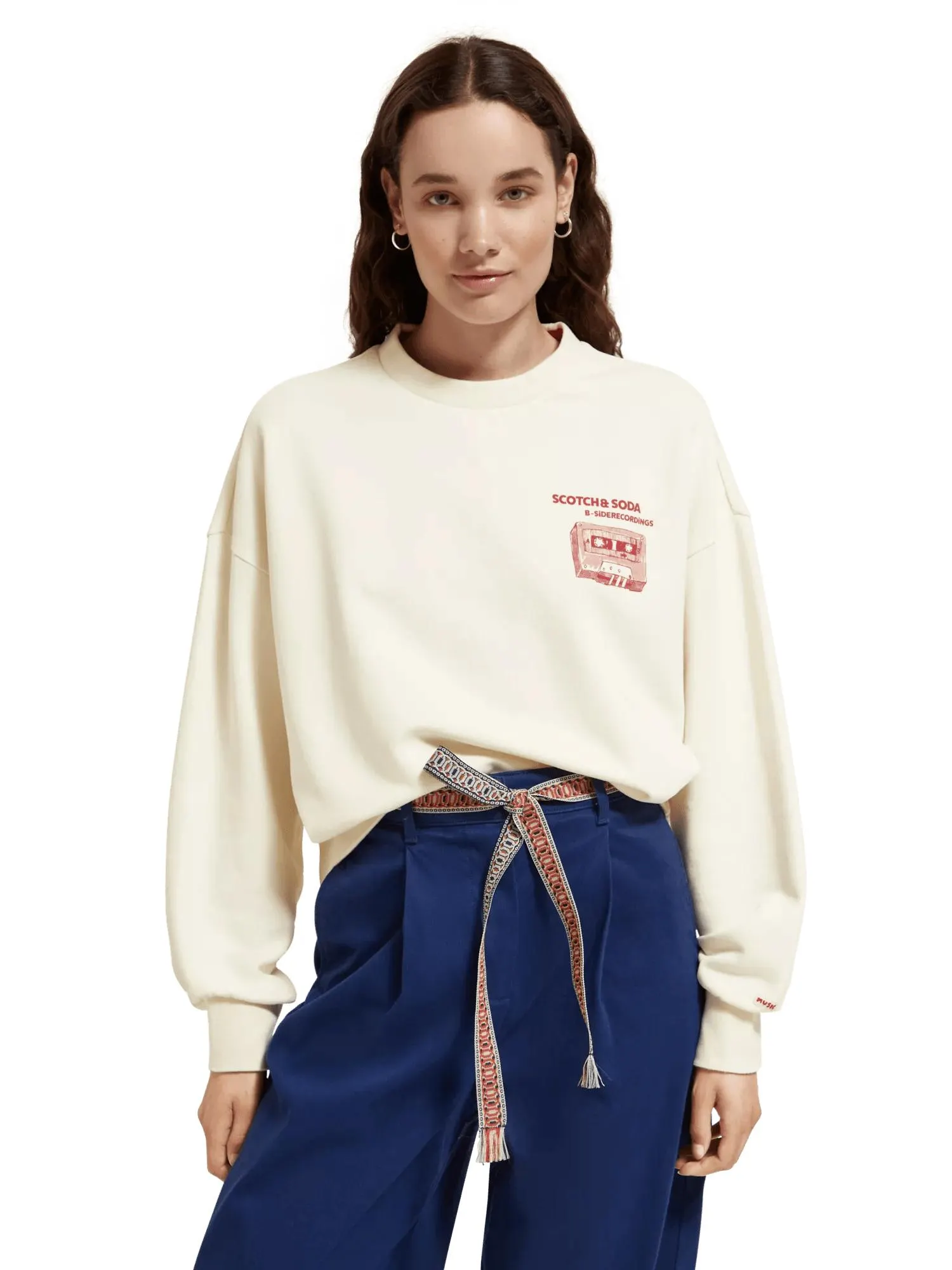 Loose fit artwork sweatshirt