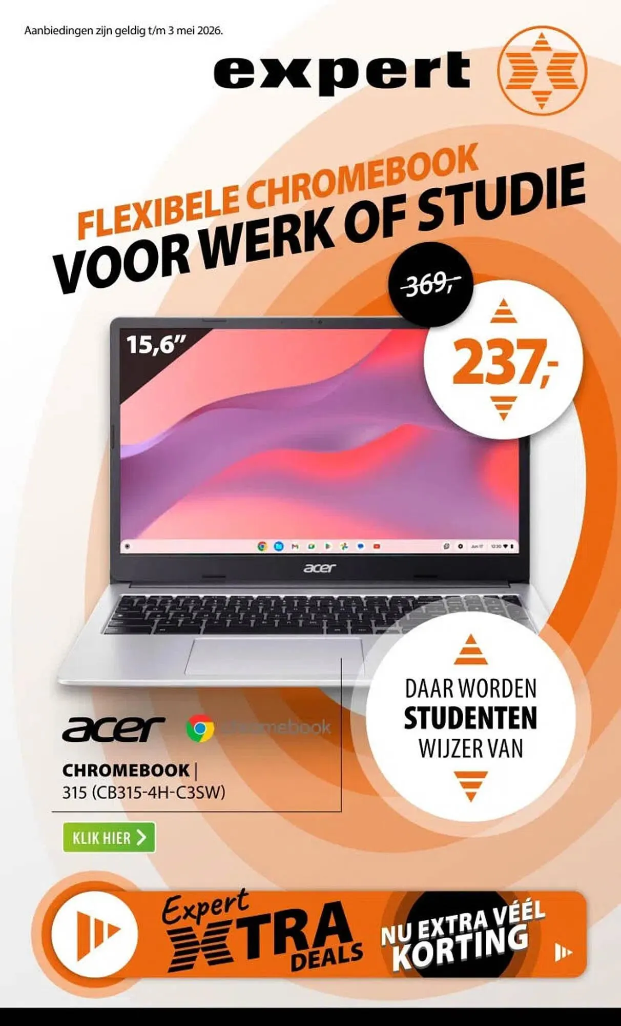 Expert folder van 27 april tot 3 mei 2026 - Folder pagina 1