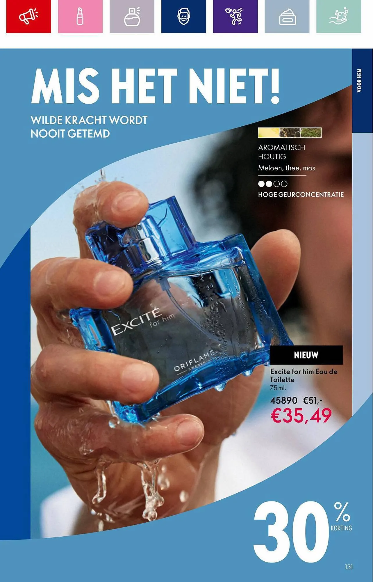 Oriflame folder van 22 augustus tot 12 september 2023 - Folder pagina 131