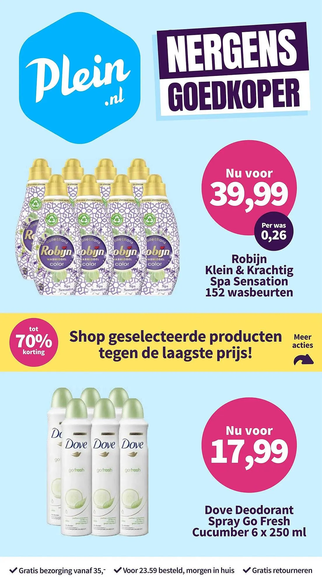 Plein.nl folder van 9 november tot 13 november 2025 - Folder pagina 1