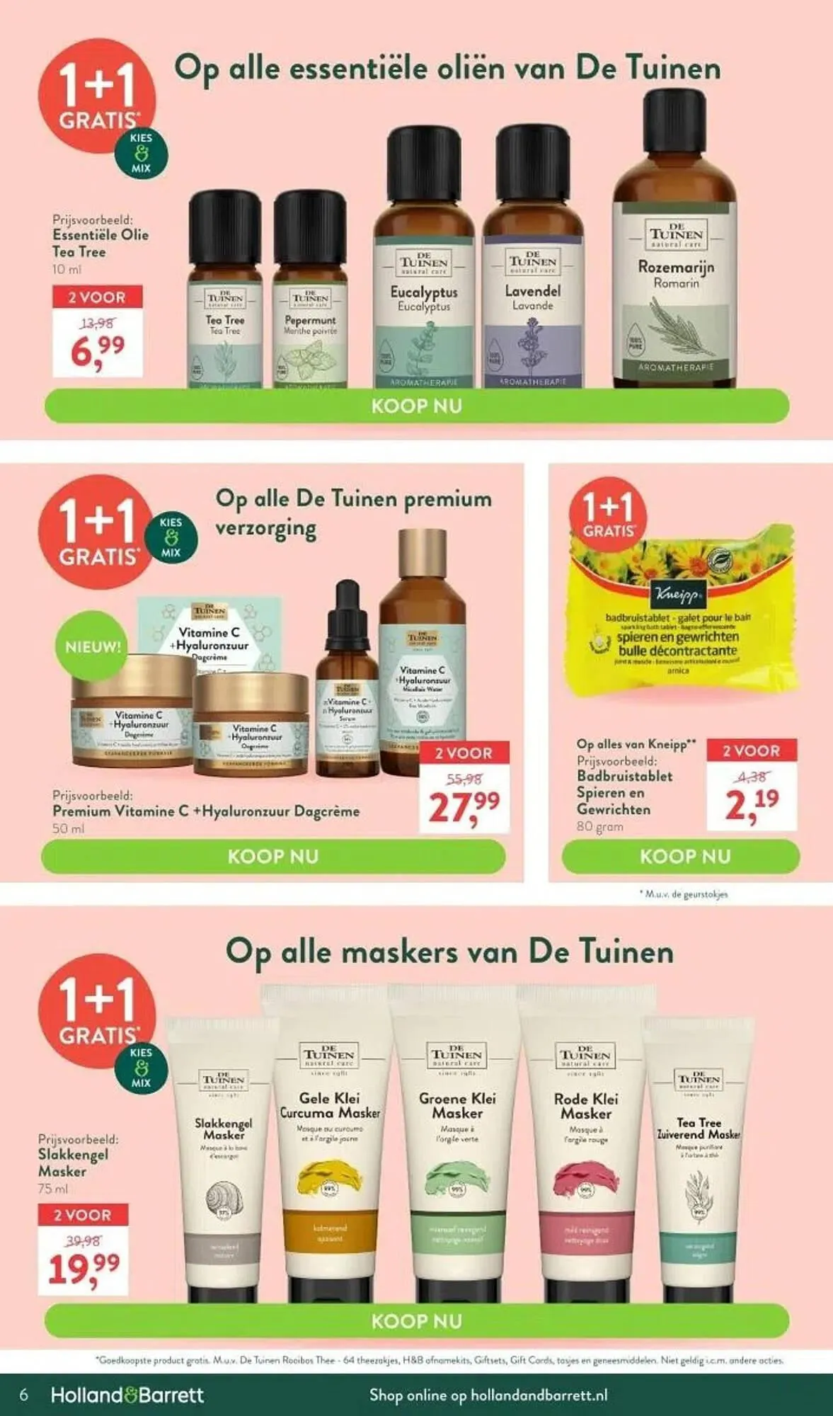 Holland & Barrett folder van 30 oktober tot 26 november 2023 - Folder pagina 6