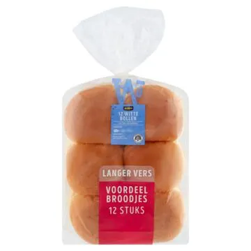 Jumbo - Witte Bollen - 12 Stuks