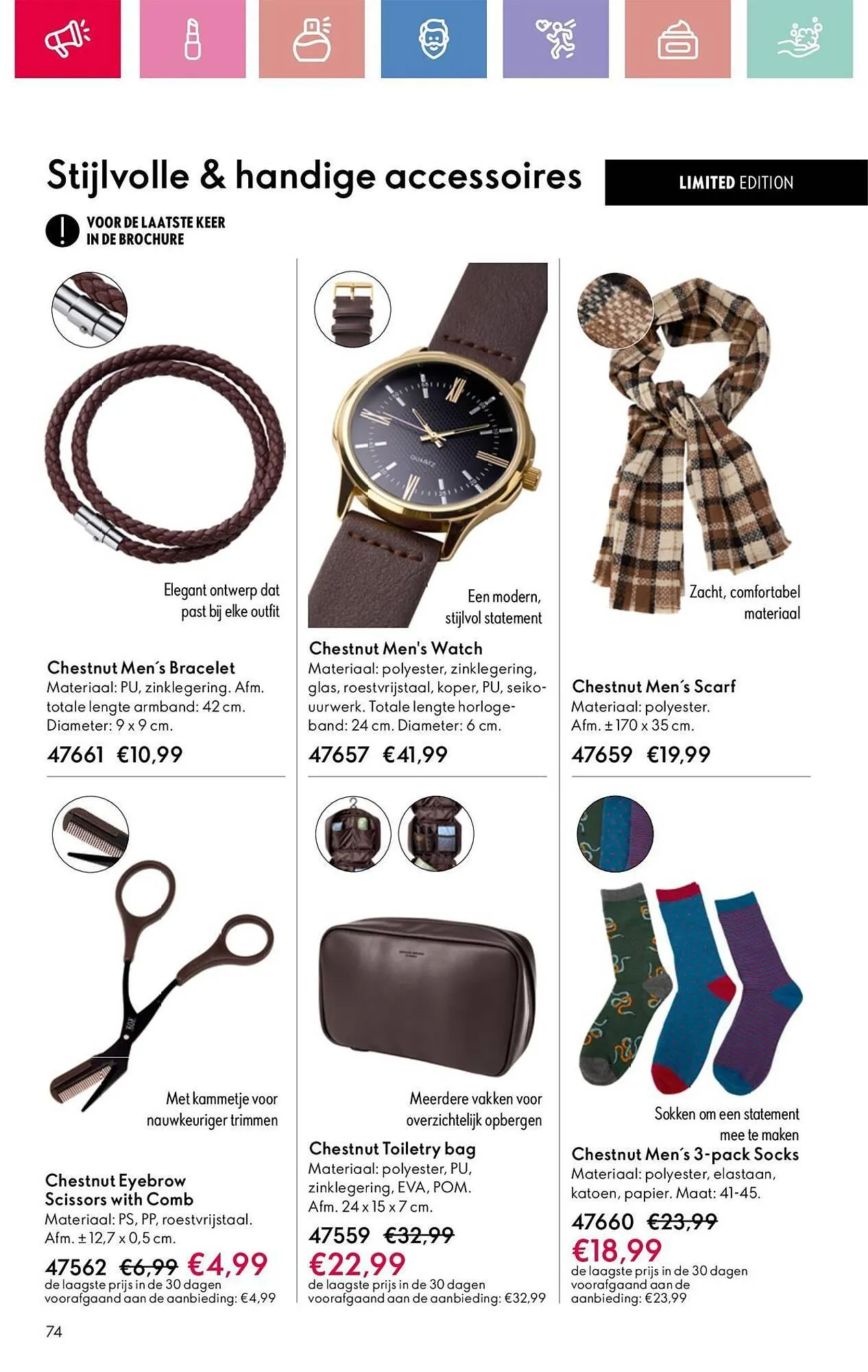 Oriflame folder van 10 maart tot 29 maart 2025 - Folder pagina 74