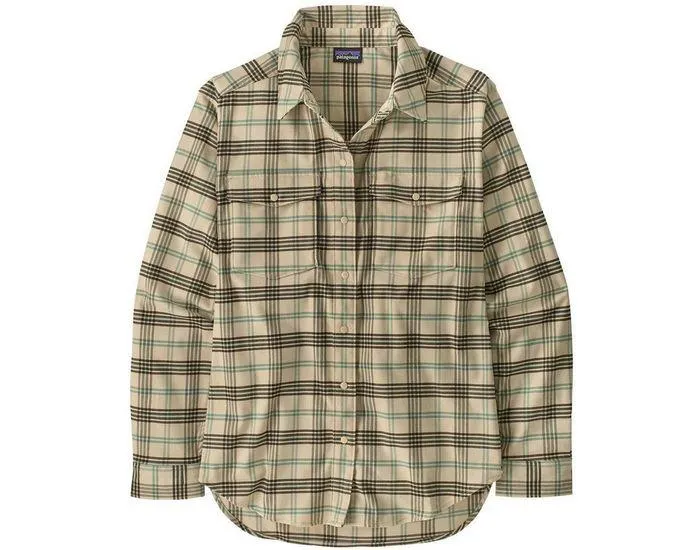 Canyonite Flannel blouse dames dark natural