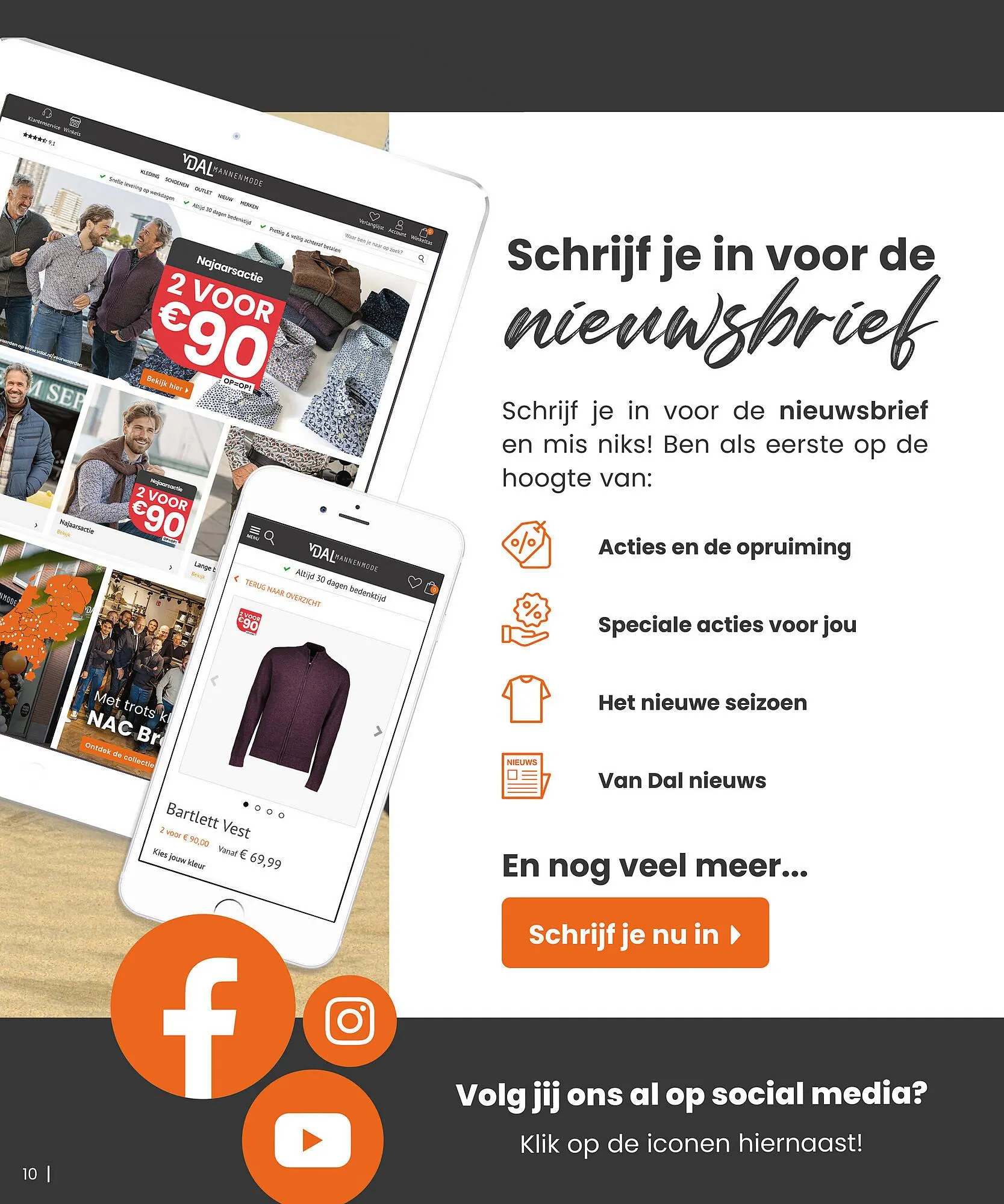 Van Dal Mannenmode folder van 25 november tot 1 december 2025 - Folder pagina 10
