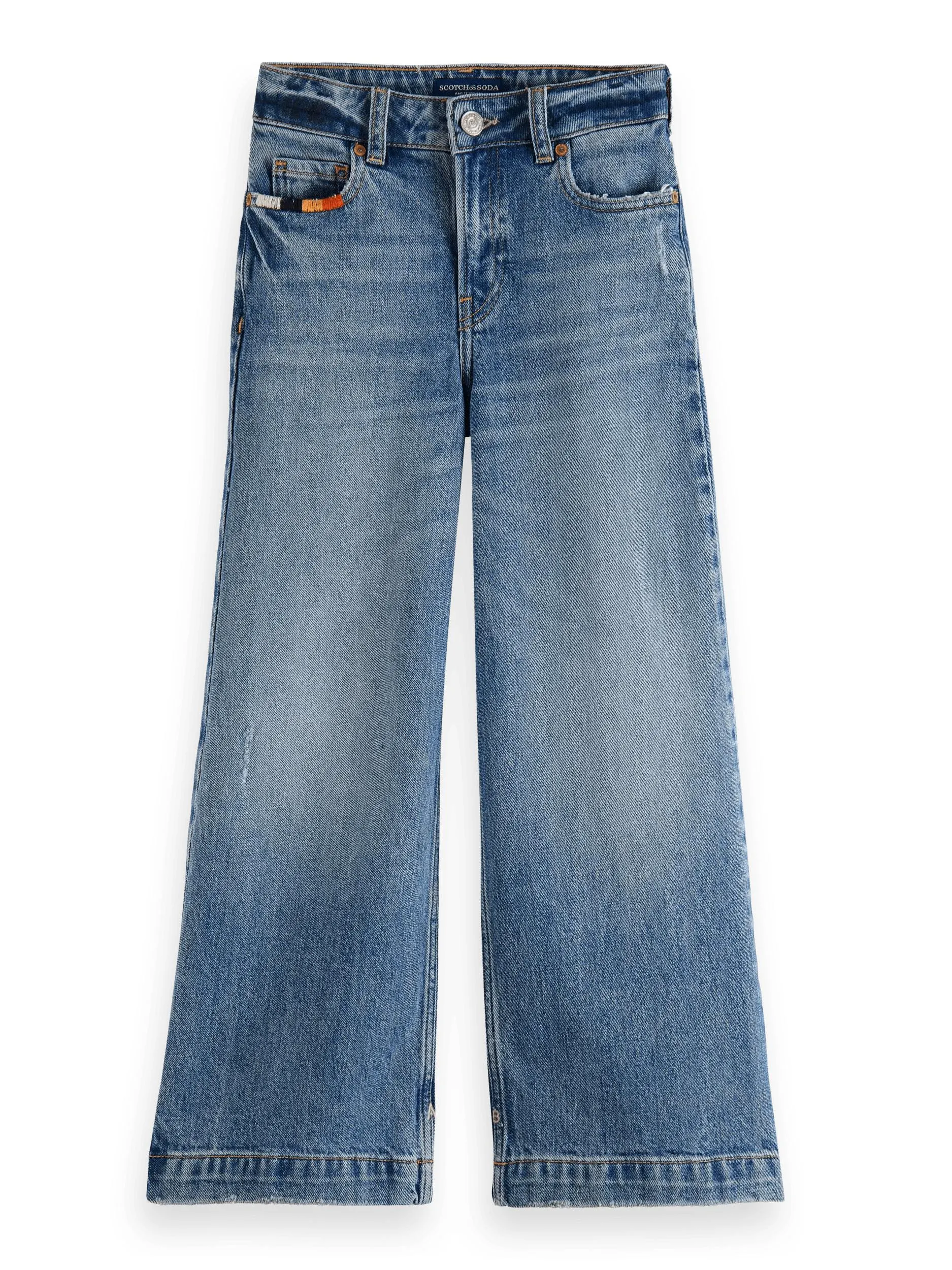 Seasonal Essentials The Wave wide jeans - Right time Blue