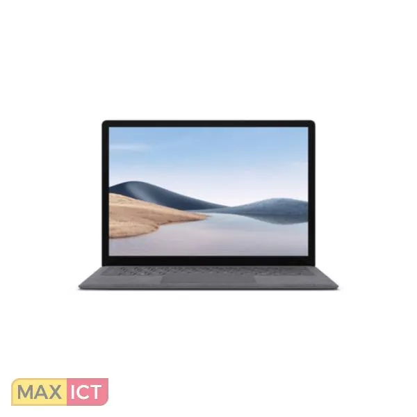 Microsoft Surface Laptop 4 Notebook 34,3 cm (13.5") Touchscreen Intel Core i5 8 GB LPDDR4x-SDRAM 256 GB SSD Wi-Fi 6 (802.11ax) Windows 10 Pro Platina