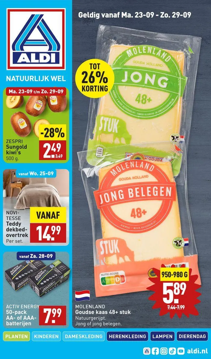 Topdeals voor alle klanten van 19 september tot 3 oktober 2024 - Folder pagina 1