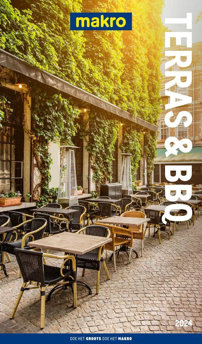 Terras & BBQ van 20 september tot 4 oktober 2024 - Folder pagina 1