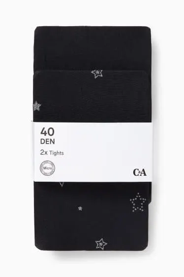 Set van 2 - panty - 40 DEN