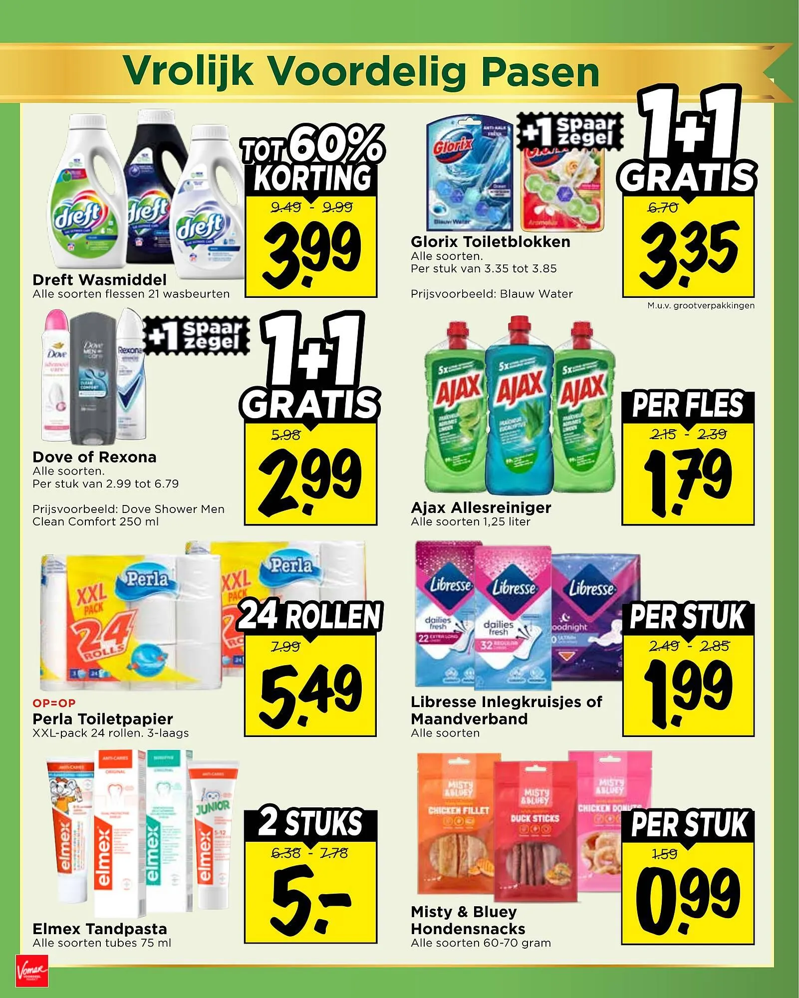 Vomar Voordeelmarkt folder van 29 maart tot 4 april 2026 - Folder pagina 40