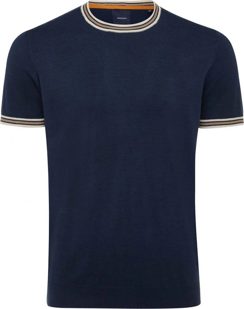 T-shirt Bay Donkerblauw