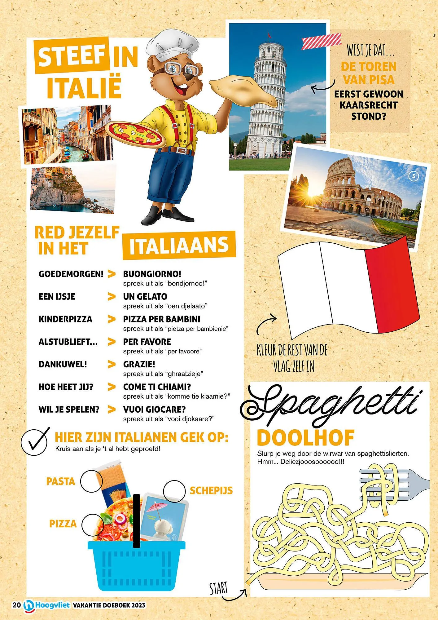 Hoogvliet Vakantie DoeBoek van 21 juni tot 31 augustus 2023 - Folder pagina 20