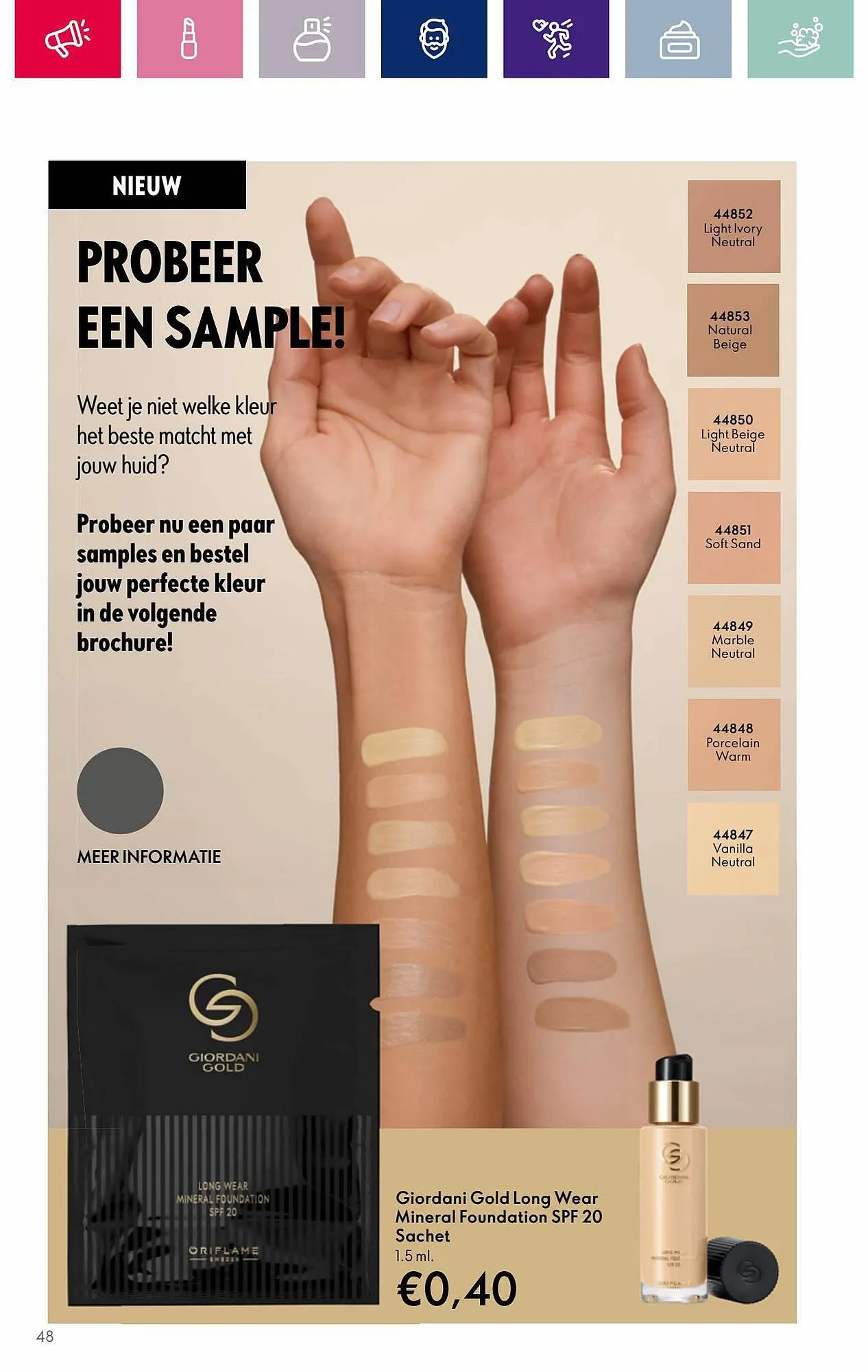 Oriflame folder van 25 oktober tot 7 november 2023 - Folder pagina 48