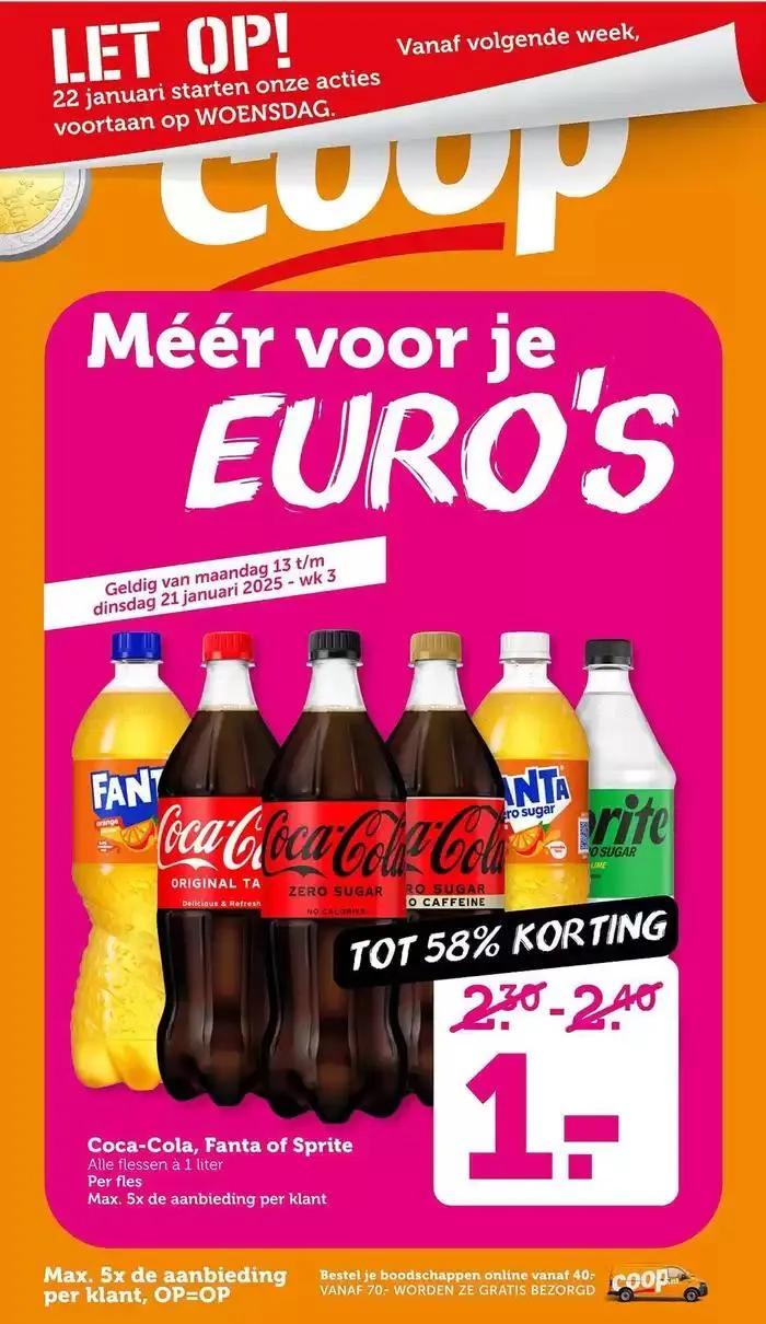 Coop folder van 9 januari tot 16 januari 2025 - Folder pagina 1