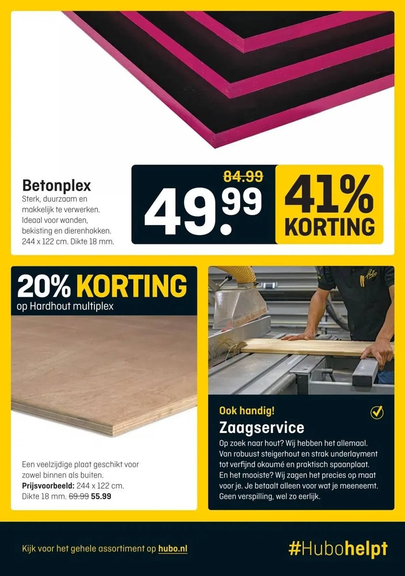 Hubo folder van 18 augustus tot 7 september 2025 - Folder pagina 7