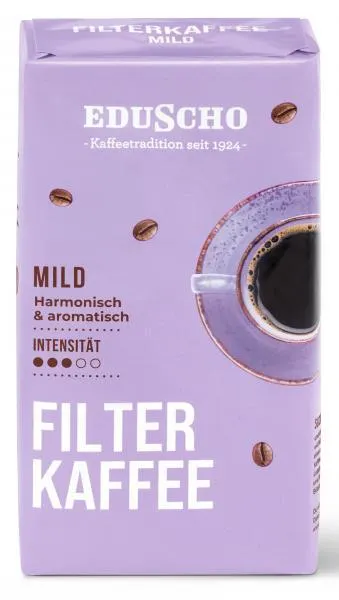 Eduscho Filterkaffee mild gemahlen