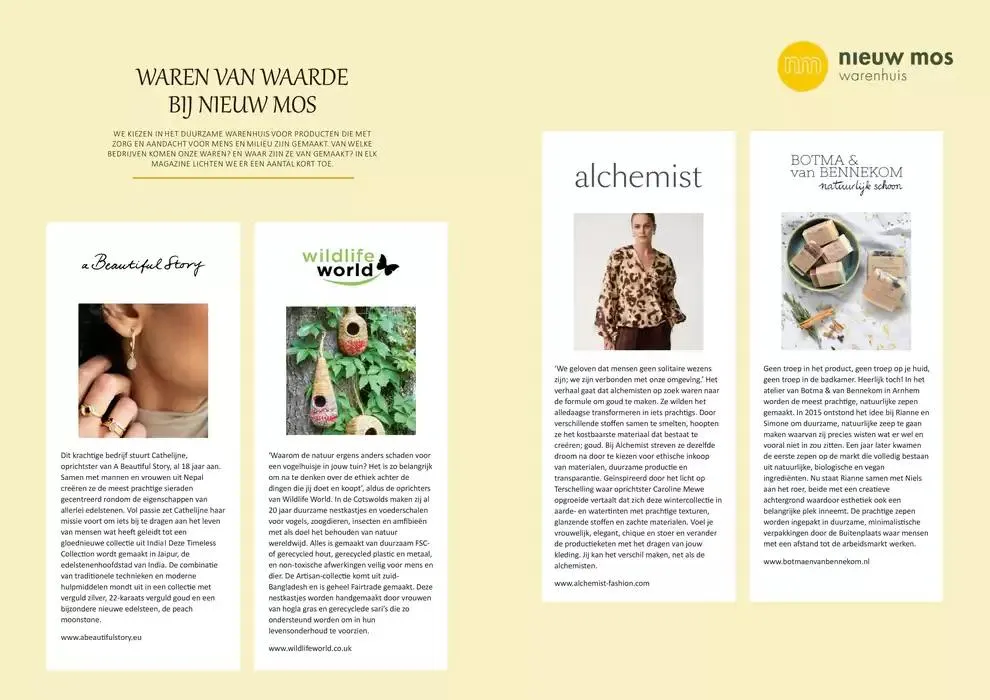 Ons magazine over vitaliteit, aandacht, eerlijkheid & bezieling van 9 oktober tot 22 december 2024 - Folder pagina 12