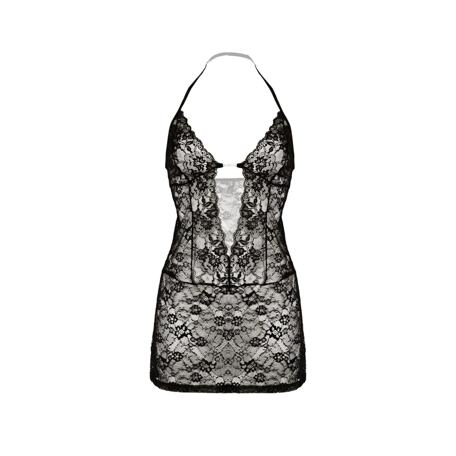 Kanten jurkje Lolita - Zwart